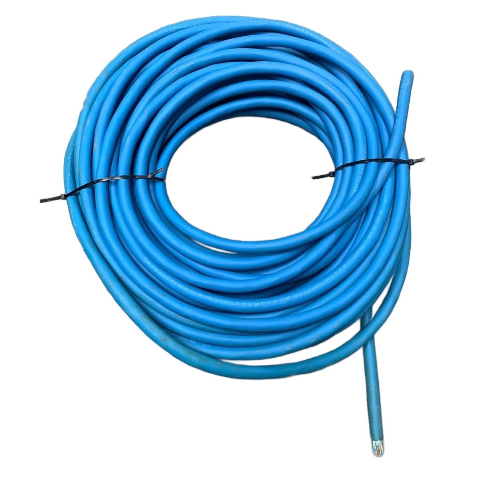 100' Belden 2120A 5 Pair18 Shielded 600V Type TC-ER Blue FT4 Direct Burial Cable