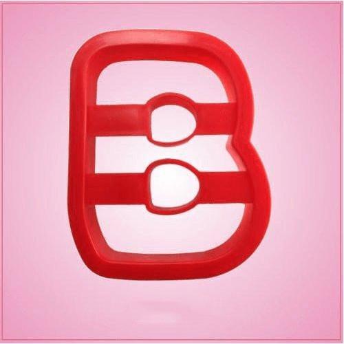 Red Letter B Cookie Cutter