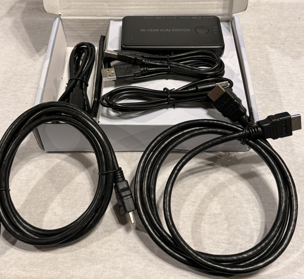 4K HDMI KVM Switch,