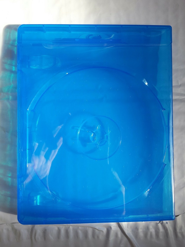 AcePlus Blu Ray Premium Replacement Case Single Disc 12mm Embossed Blu-Ray Logo