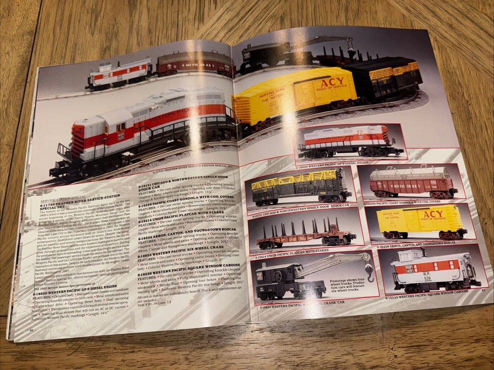 1992 Lionel Trains Catalog-Book Two