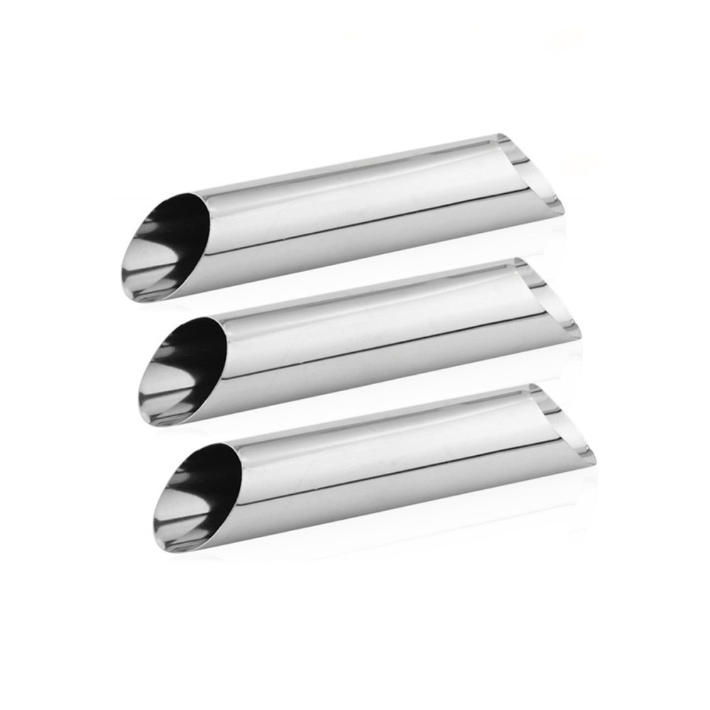 12 Pcs Croissant Mold Cylindrical Shaped Tube Bread Making Tools
