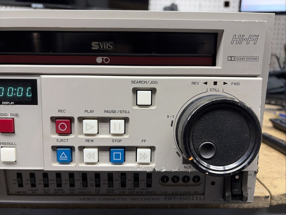 JVC BR-S611U Professional Editing Video Recorder