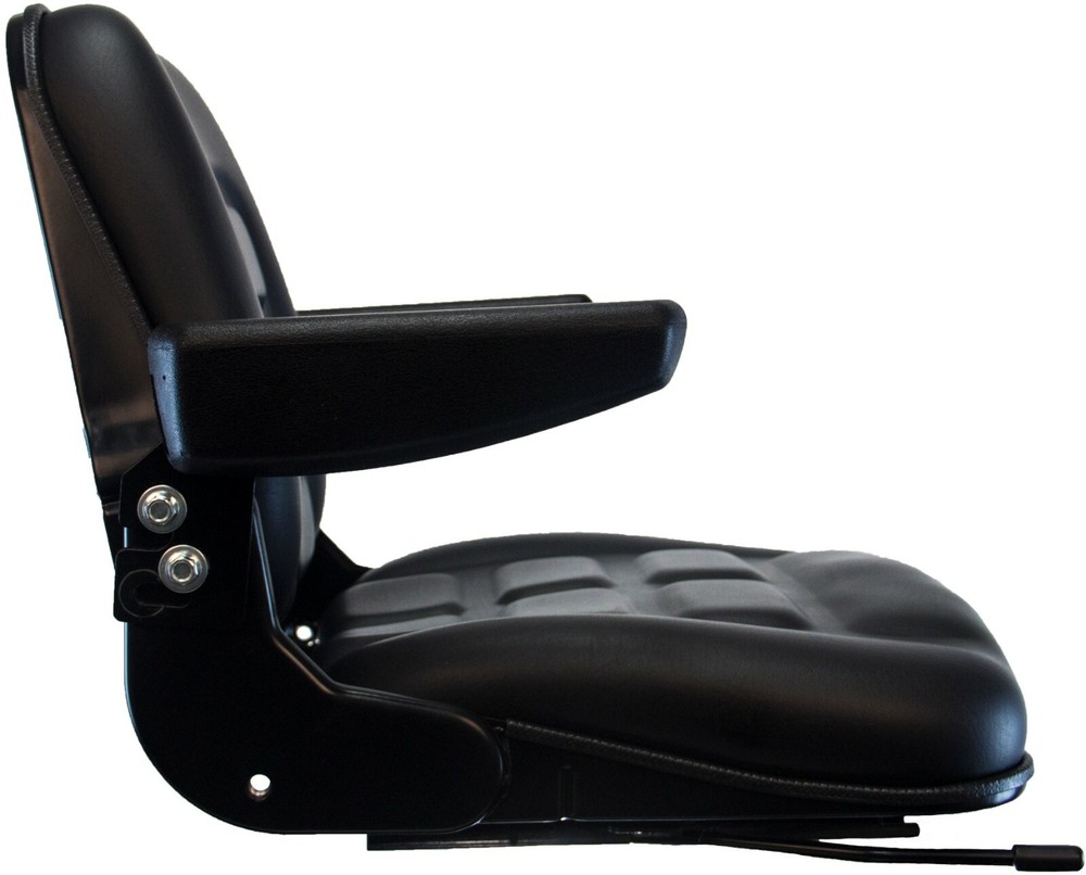 Fork Lift Seat Fold Down with Armrests and Slides Universal