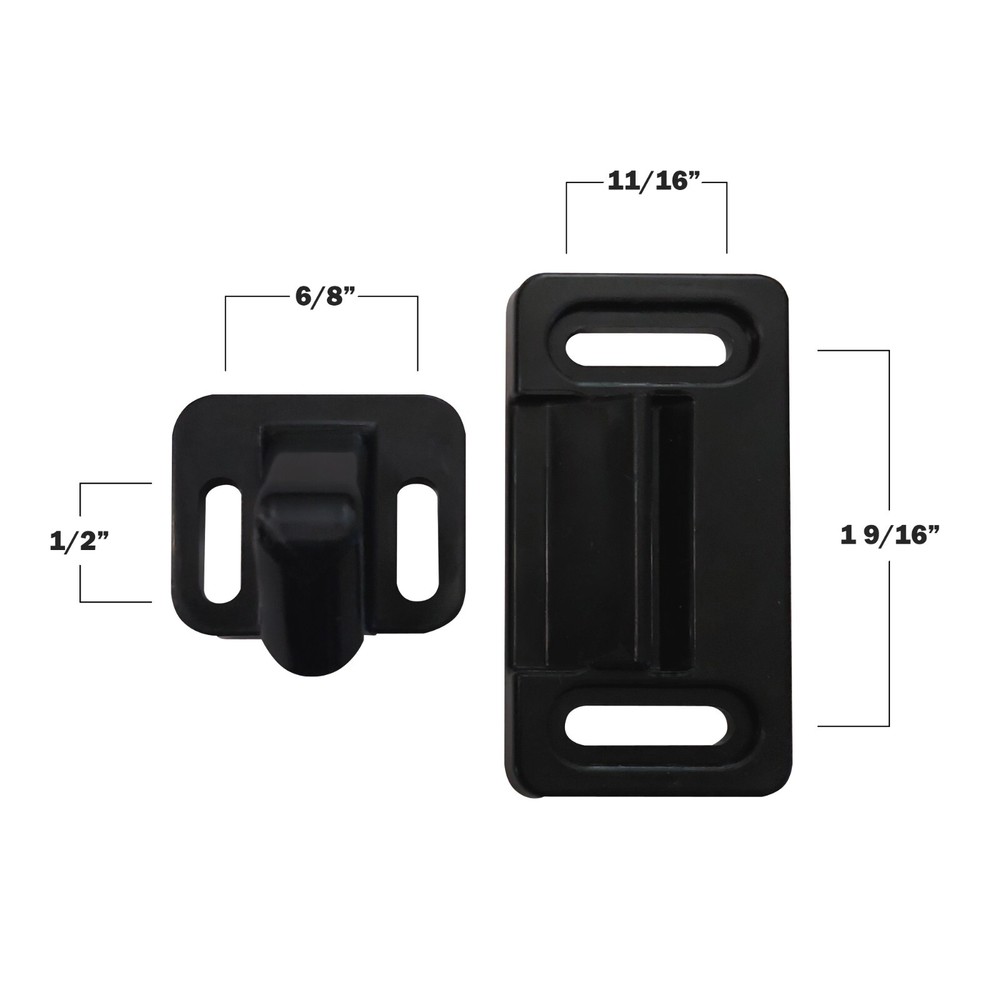 RV Screen Door Latch Left Hand Handle Kit fits Camper Motorhome Travel Trailer