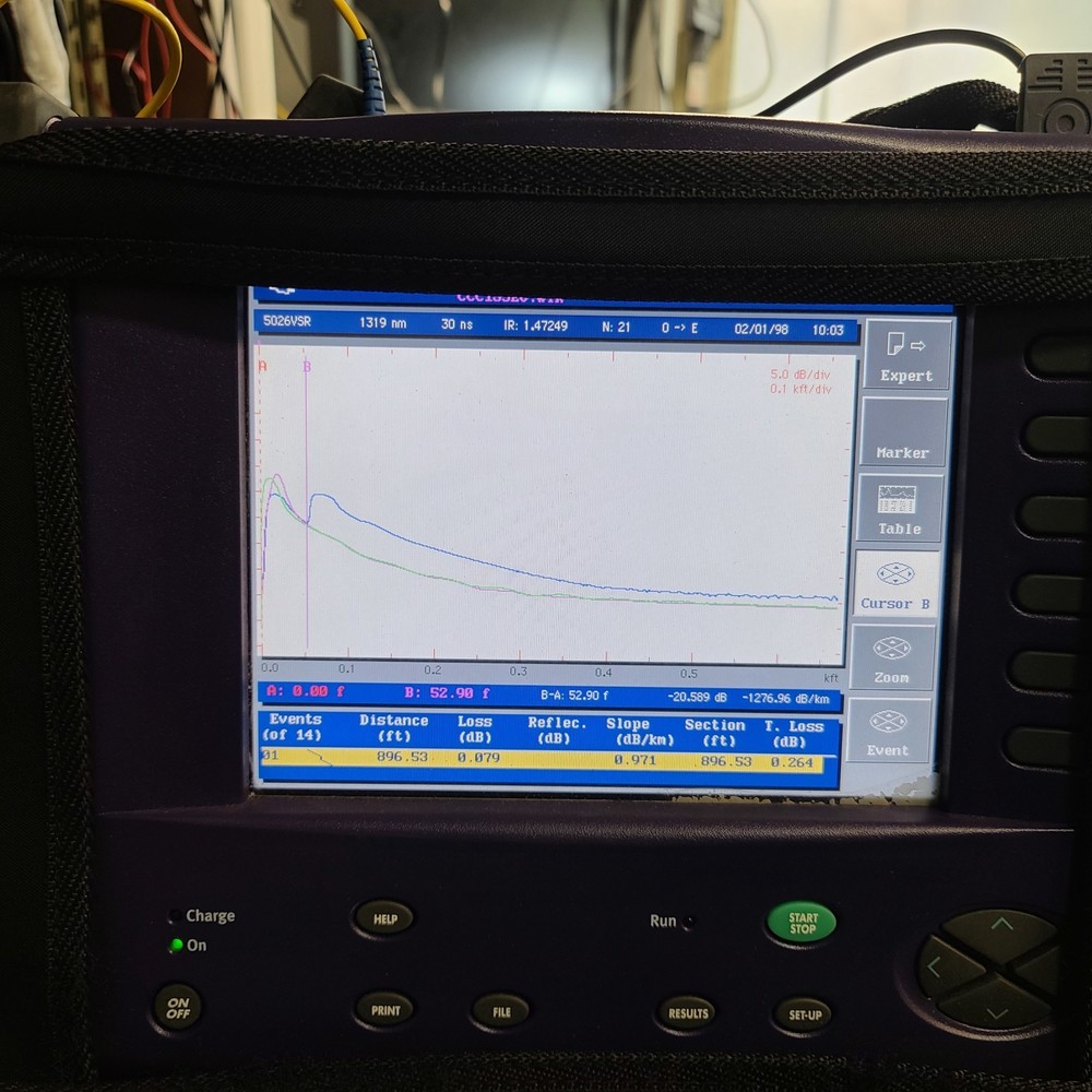 Acterna Wavetek MTS5000e Optical OTDR Fiber Tester