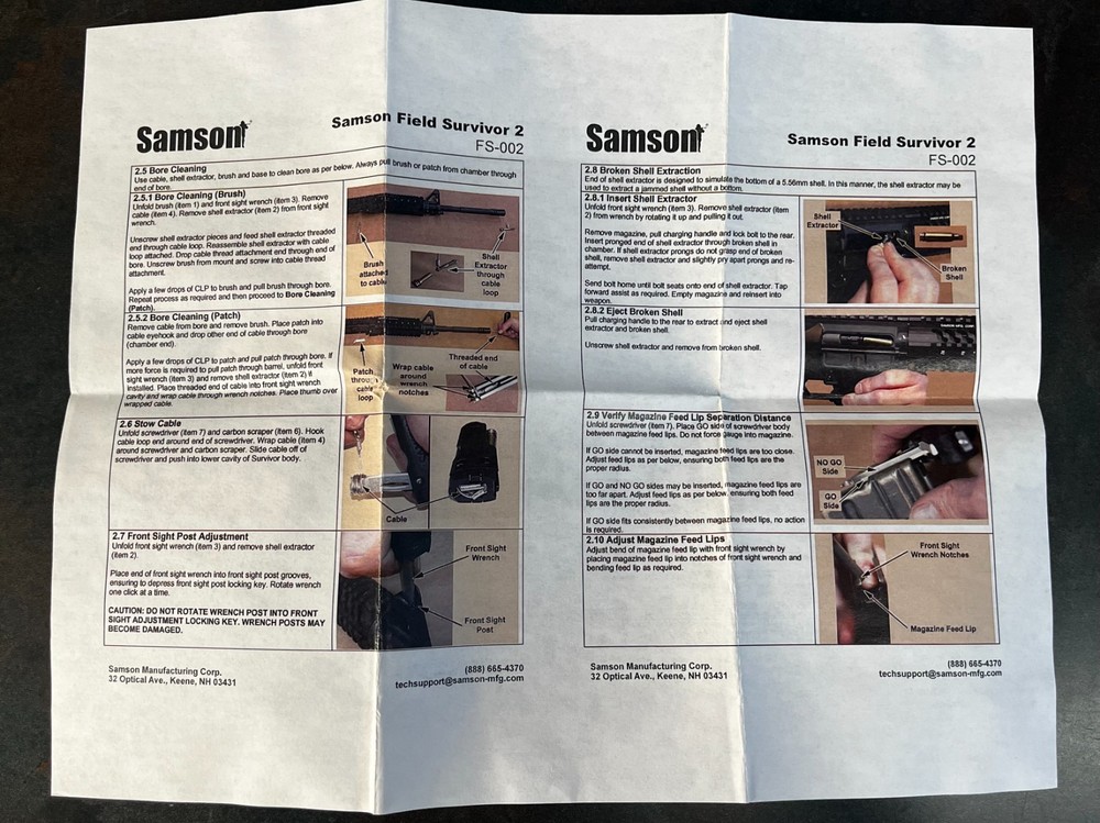 Samson Field Survivor