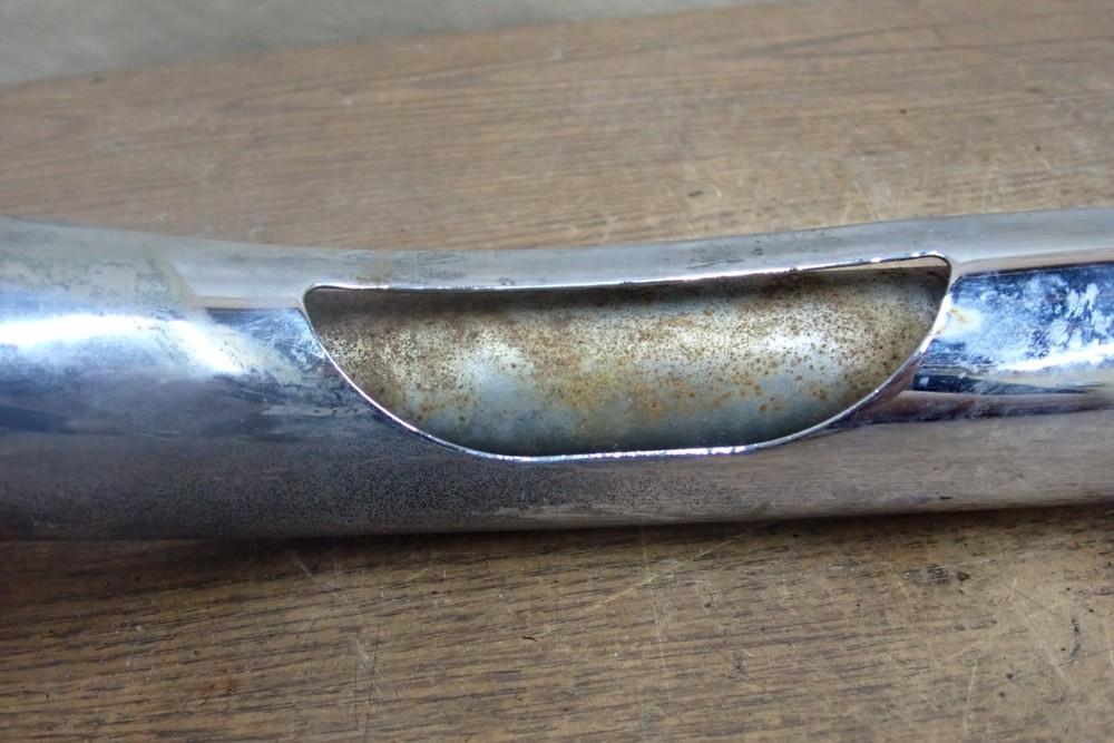 HARLEY DAVIDSON CHROME EXHAUST HEADER W/ HEAT SHIELD