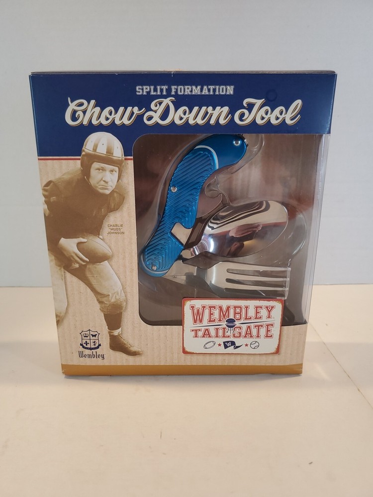 Wembley Tailgate Split Formation Chow Down Tool Fork/Knife/Spoon/Bottle Opener