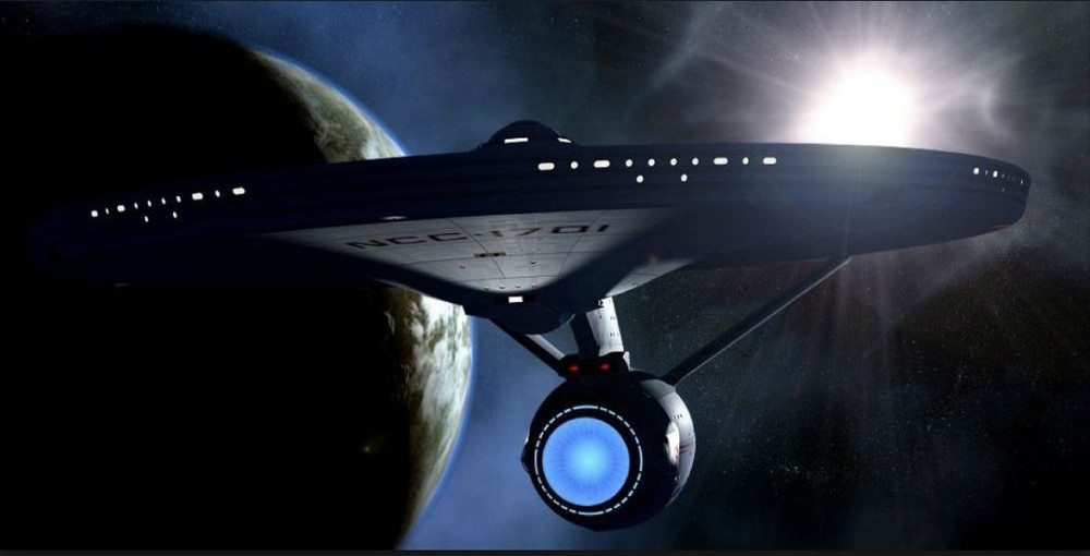 *1 Enterprise 1701 A 1/350 Scale unmade **HUGE**