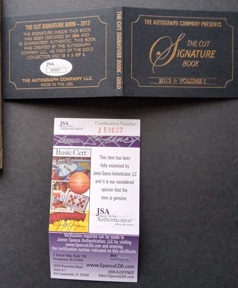 John Glenn - JSA Authenticated Cut Autograph Display