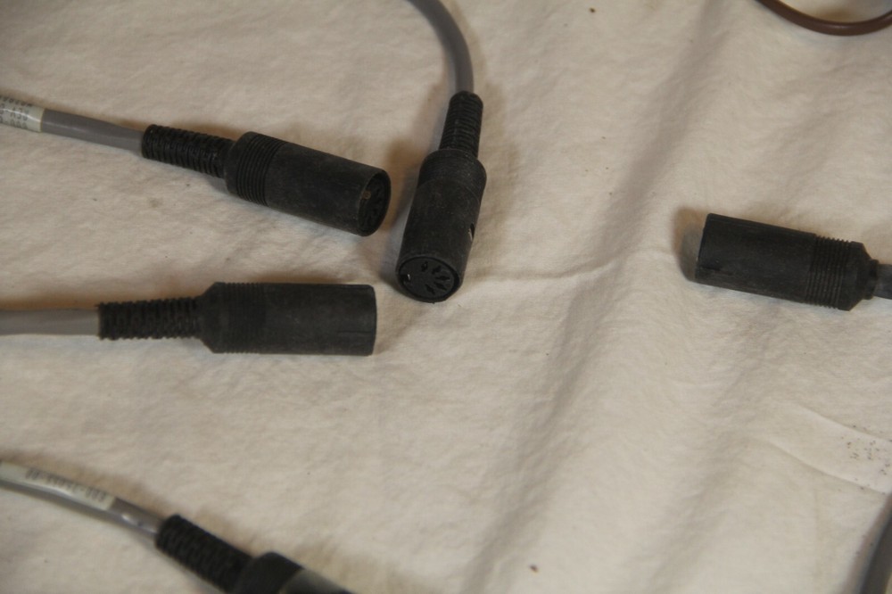 Lot of Misc Test Cables, DIN Cables & Analyzer Leads as Pictured - See!