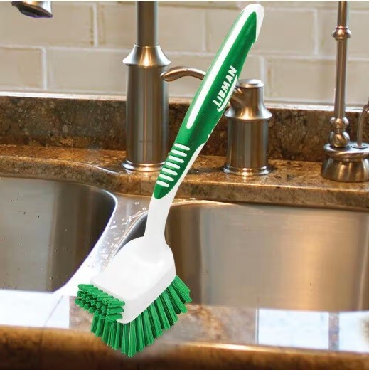 Libman Big Job Kitchen Dishwashing Scrub Brush (2-Pack)