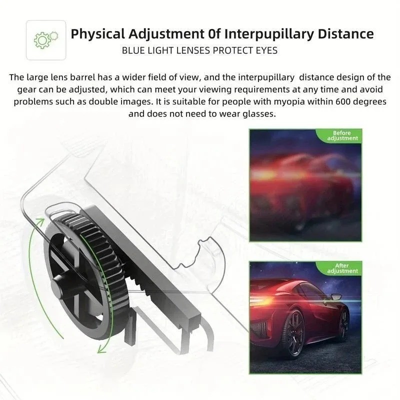 Virtual Reality VR Headset 3D Glasses for Android iPhone