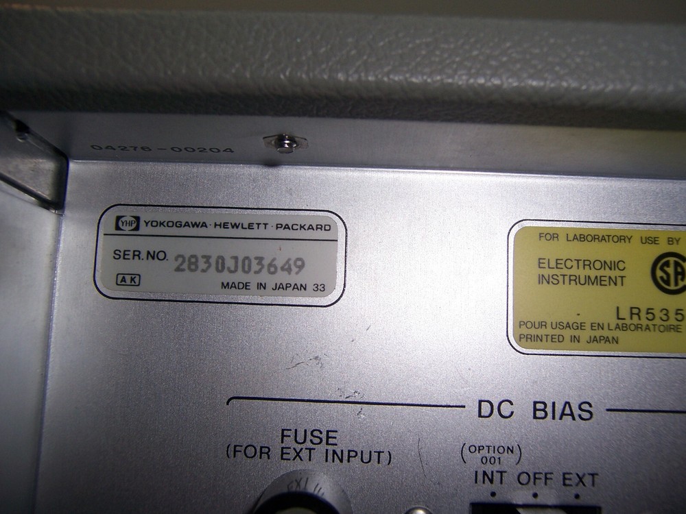 12802 HP 4276A LCZ meter