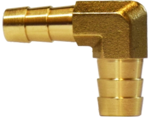 3/8" x 3/8" Brass Hose Barb Elbow (QTY 2)*