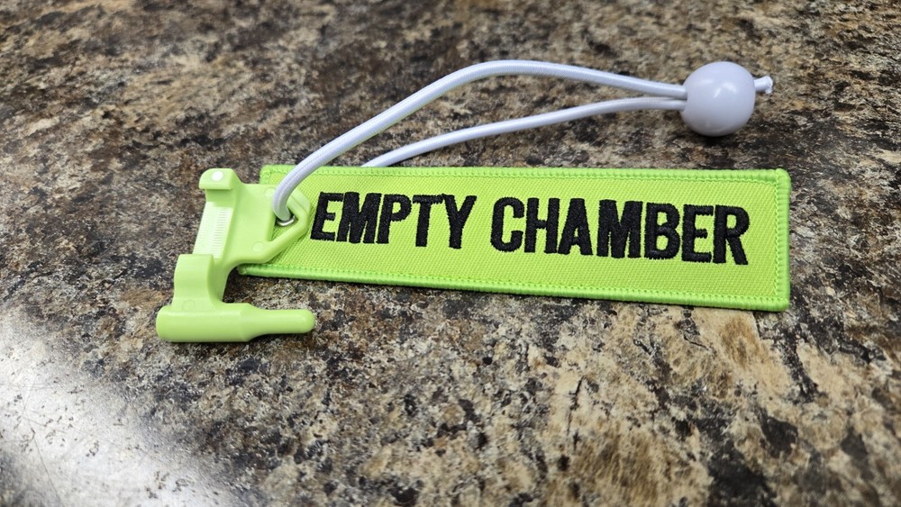 Chamber Flag, Empty chamber flag, Bolt bungee strap