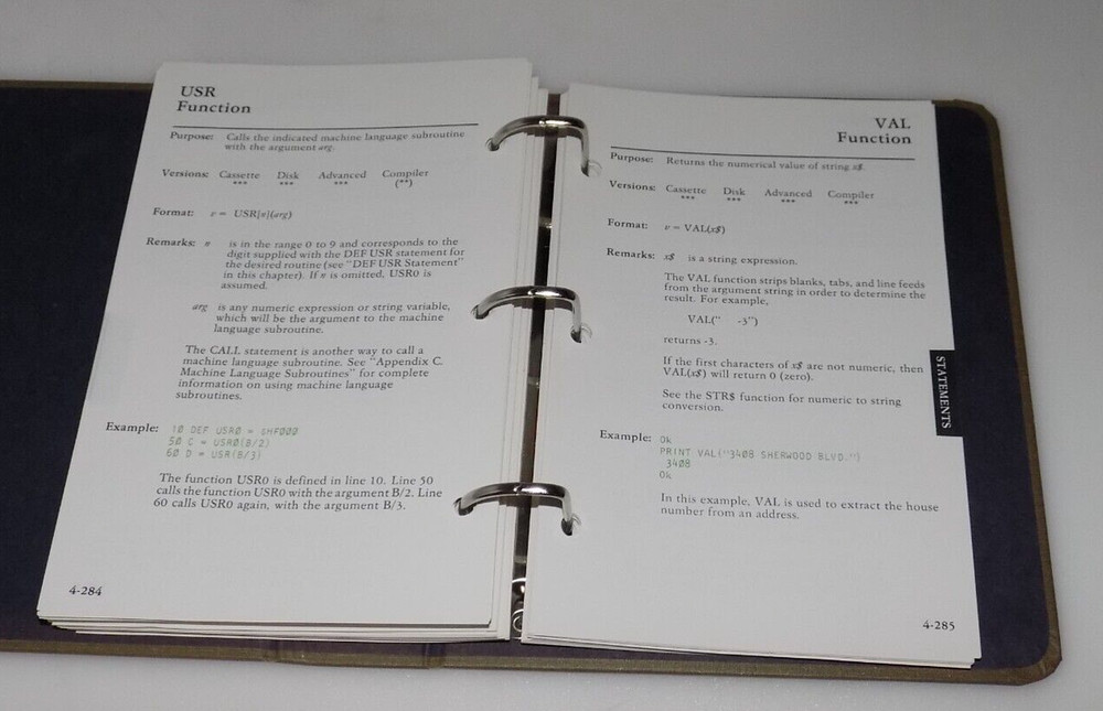 IBM PERSONAL COMPUTER HARDWARE LIBRARY BASIC 6025010 OPERATING SYSTEM GUIDE