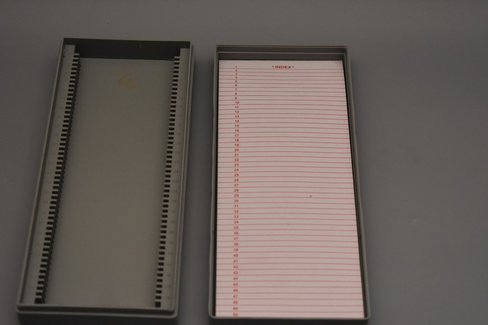 Microscope Slide case box contain 50 Slide