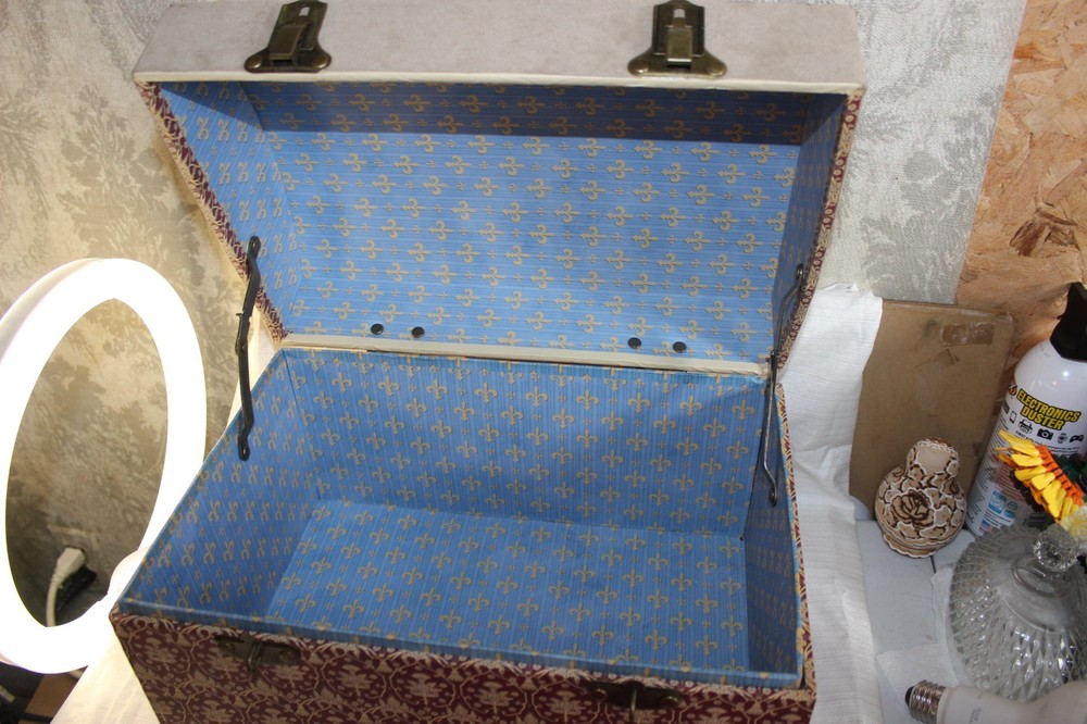Elephant wooden llike Chest