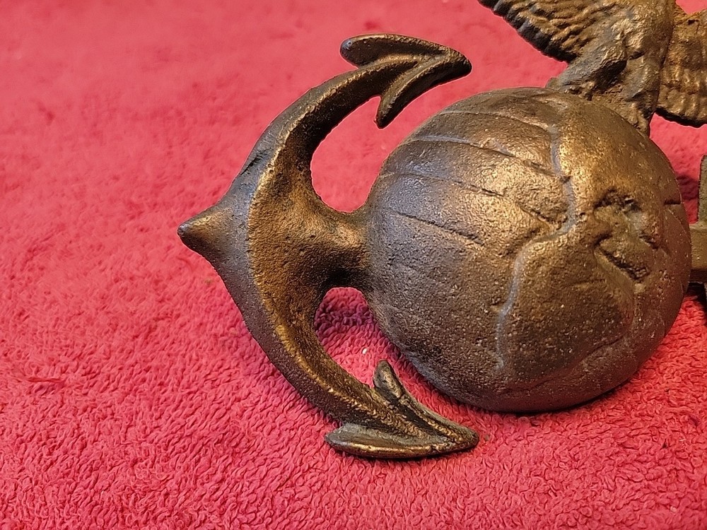 US MARINE CORPS BRASS GLOBE EAGLE ANCHOR