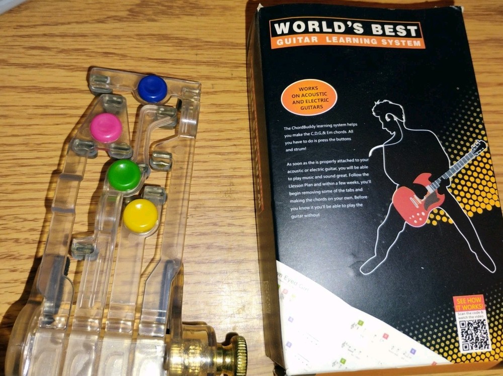 World's Best Guitar Learning System  New In Box