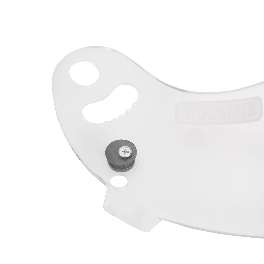 Simpson Racing 84300A Devil Ray Helmet Shield Clear