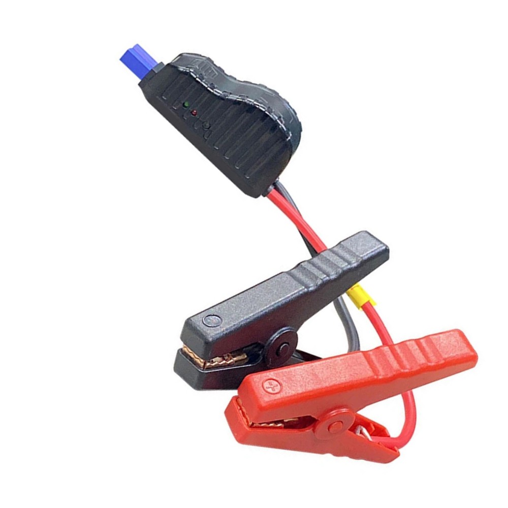 Multi-Functional Smart Battery Clamp with LED Indicators for Jump Starter Packs