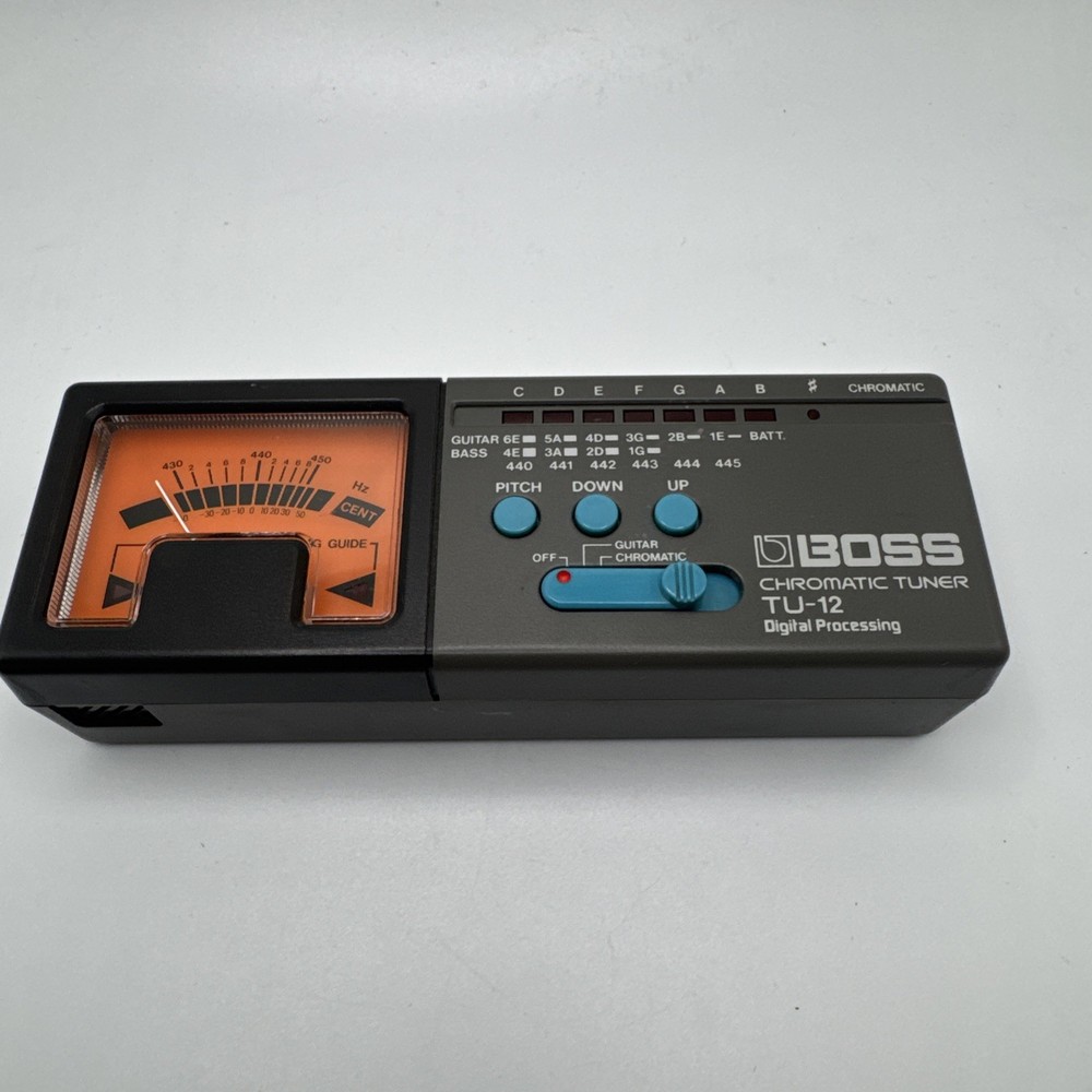 BOSS TU-12 Chromatic Tuner From Japan