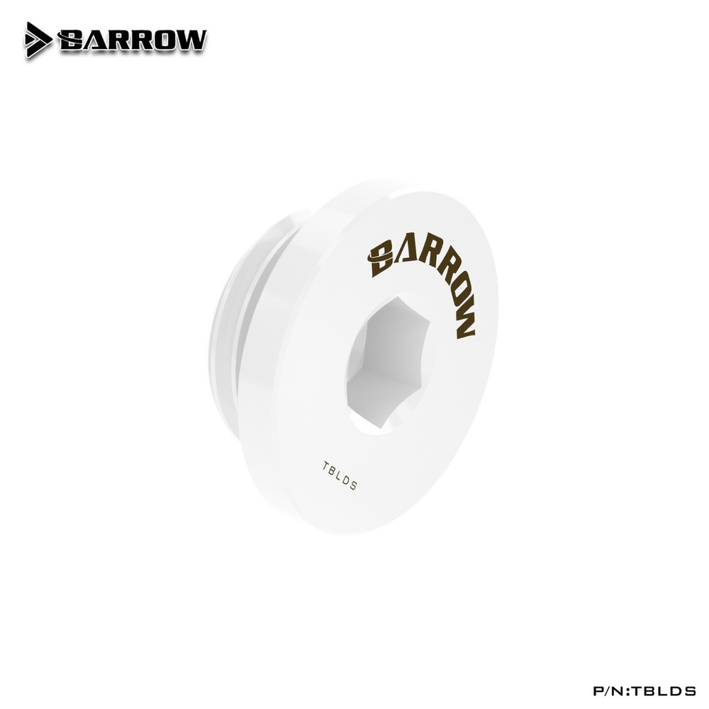 Barrow G1/4" Thin Stop Plug Fitting Low Profile Internal Hex Socket TBLDS