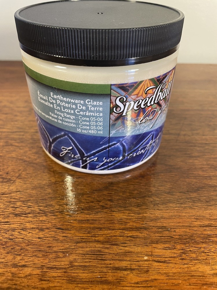 Speedball Low Fire Earthenware Glaze Bright White