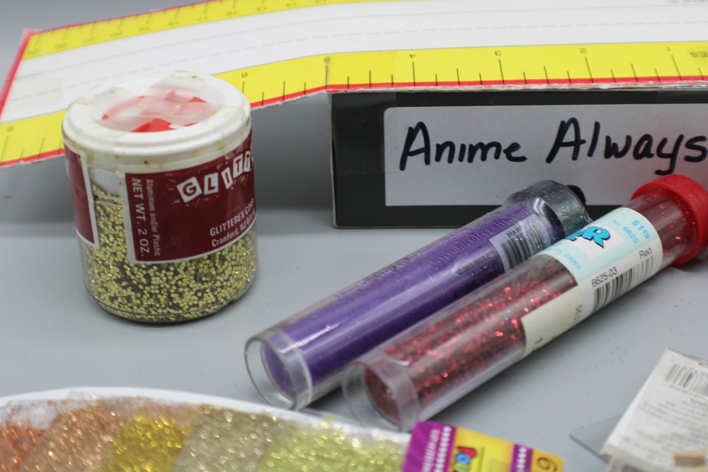 Glitter art supplies