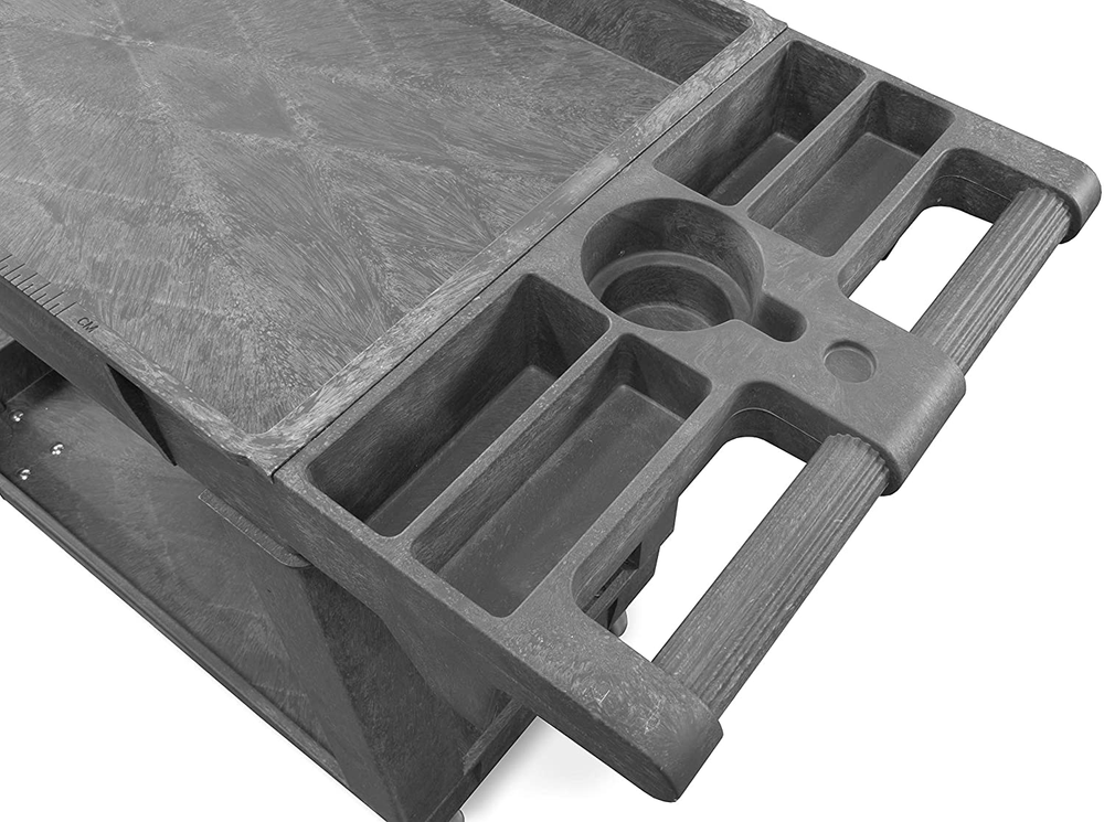 24*36 Inch Heavy Duty Service Polypropylene Utility Cart Tools Organizer Rolling