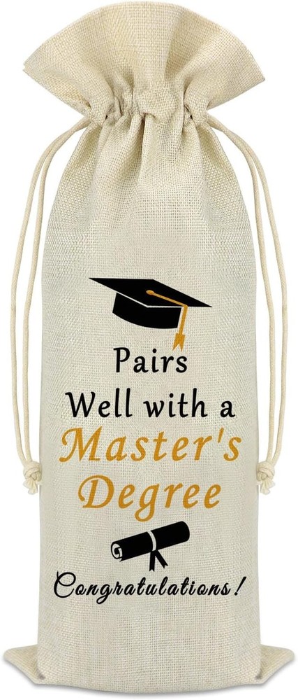 Master's Degree Graduation Wine Master's Gift(Style 1)