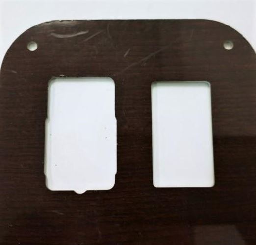 Freightliner Wood Grain Overhead Panel - P/N 18-68708-236