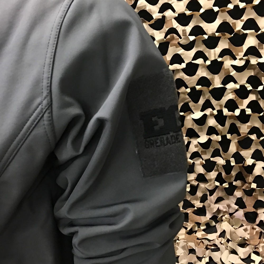 NEW Enola Gaye TechOne Windbreaker Jacket - Grey - Medium