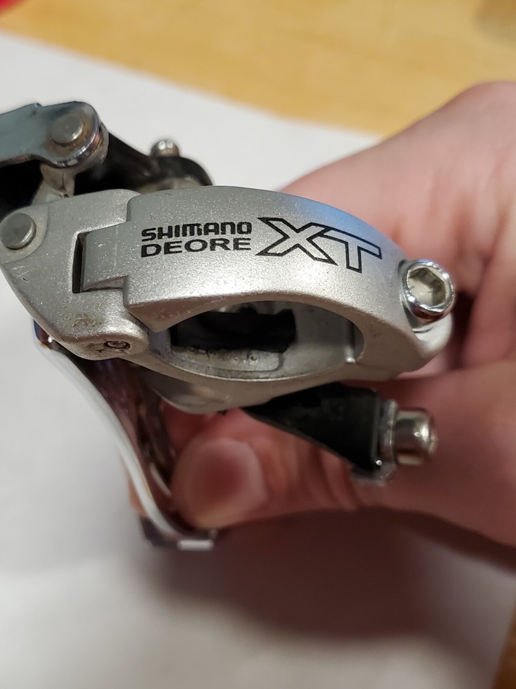 Shimano Deore XT Mega 9 Front Derailleur FD-M750 28.6 Top Pull
