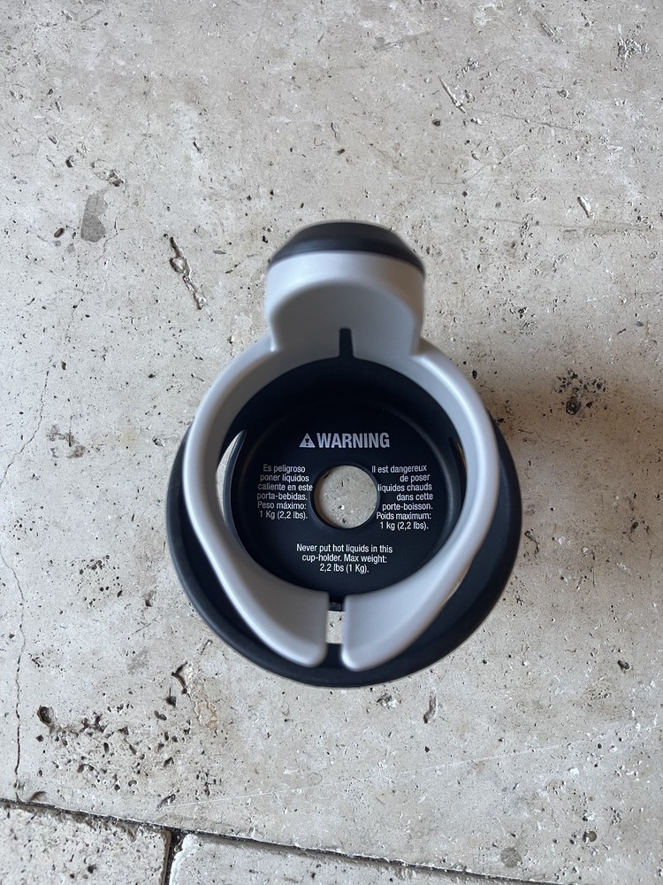 Peg Perego Stroller Cup Holder, Charcoal