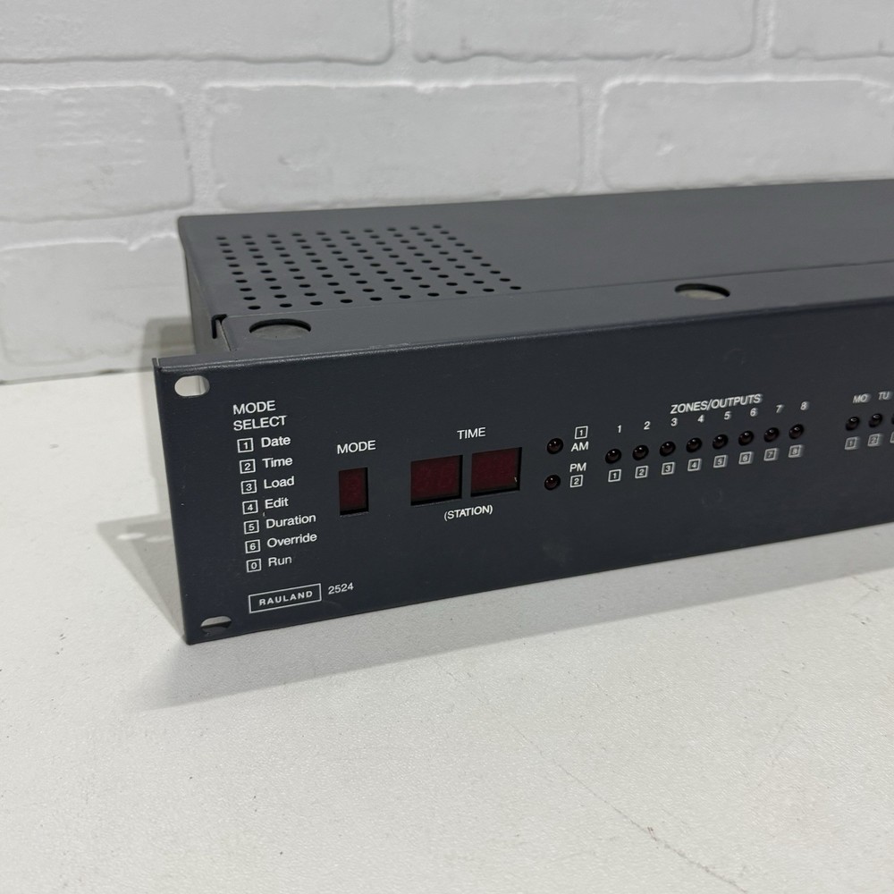 Rauland-Borg 2524 Master Clock / Intercom System