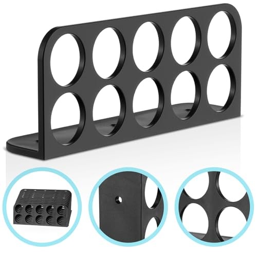 30 Pack Cable Chase-Wire Bracket, Hole Diameter 1 with 10-Hole Cable Support