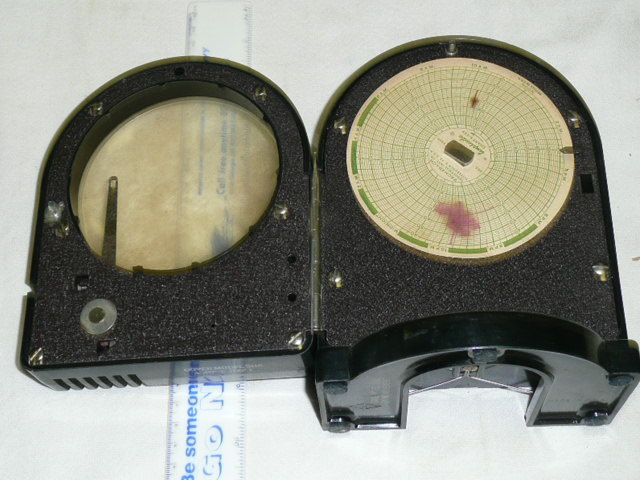 Bacharach Tempscribe Temperature Chart Recorder