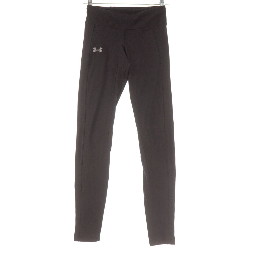 Under Armour Heatgear Compression Pants Womens Small Black Pull On