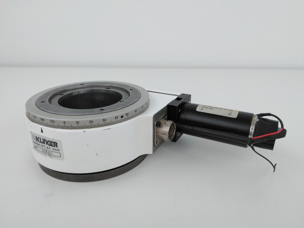 Newport/Klinger RT120CCM 4" Rotation Stage w/ Maxon Motor & Encoder