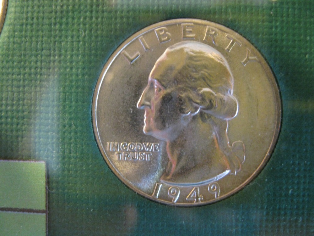 1949 P US Mint Set Brilliant Uncirculated!
