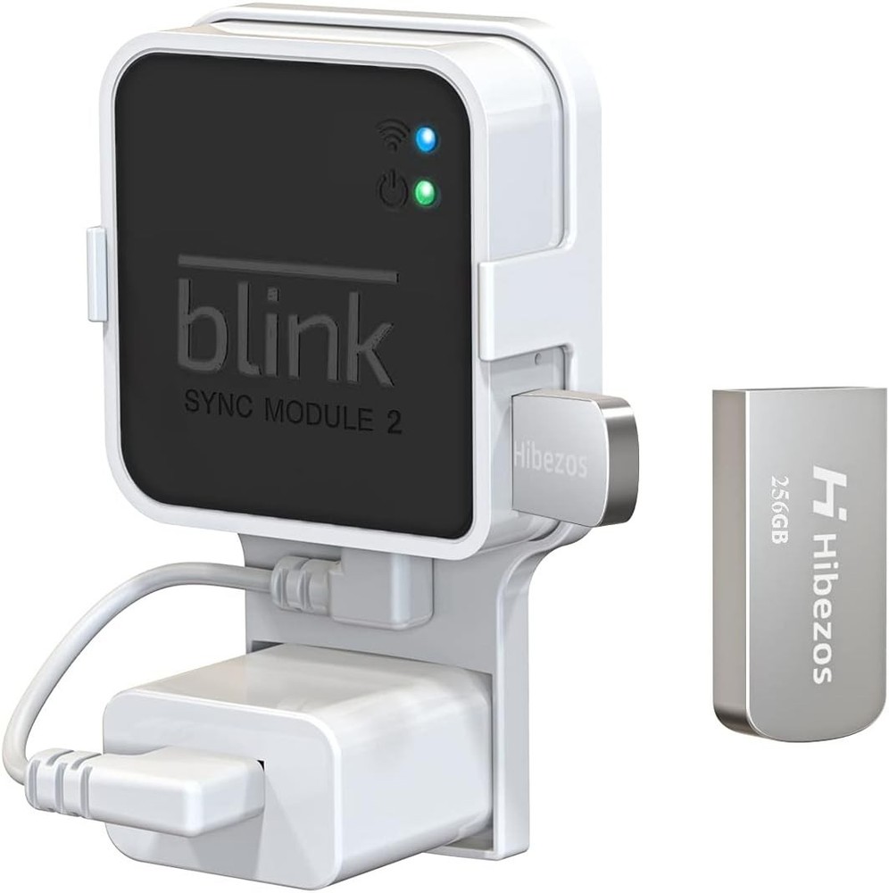 Compact 256GB USB Drive with Wall Mount for Blink Sync Module – Easy Install