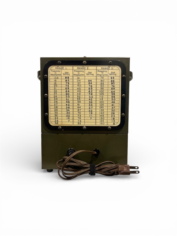 WWII / Early Post-War Military RF Target Transmitter – BC-655A – As-Is