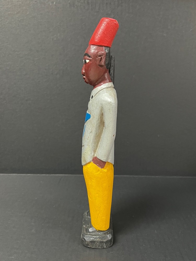 AFRICAN ART COLONIAL STATUE