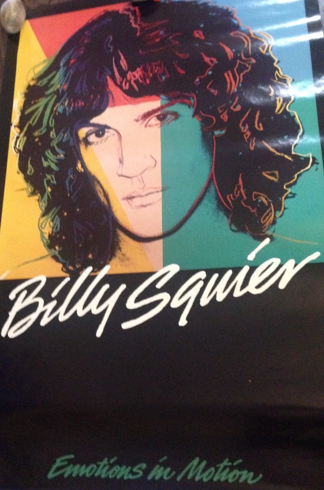 BILLY SQUIVER EMOTIONS IN MOTION POSTER 20" x 36"