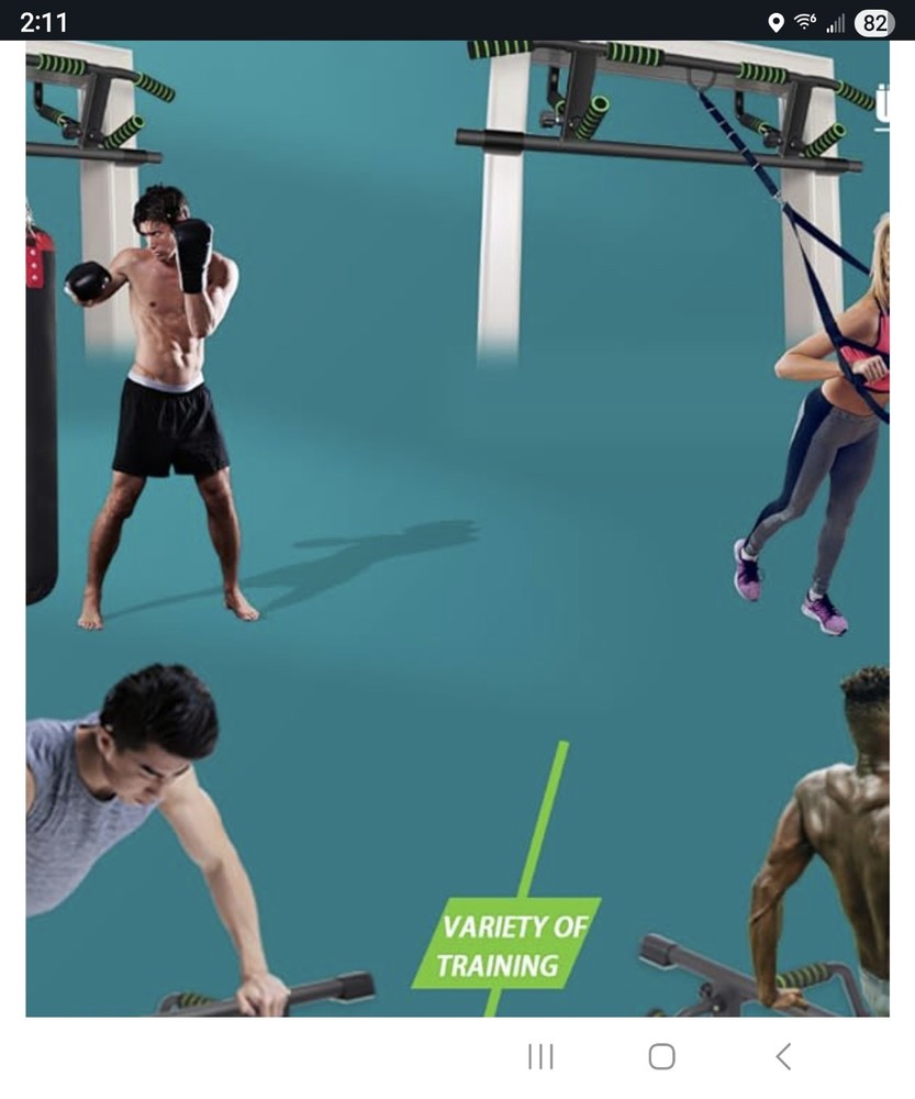 Multi-Functional Doorway Pull-Up Bar - Perfect for Various Exercises & Training