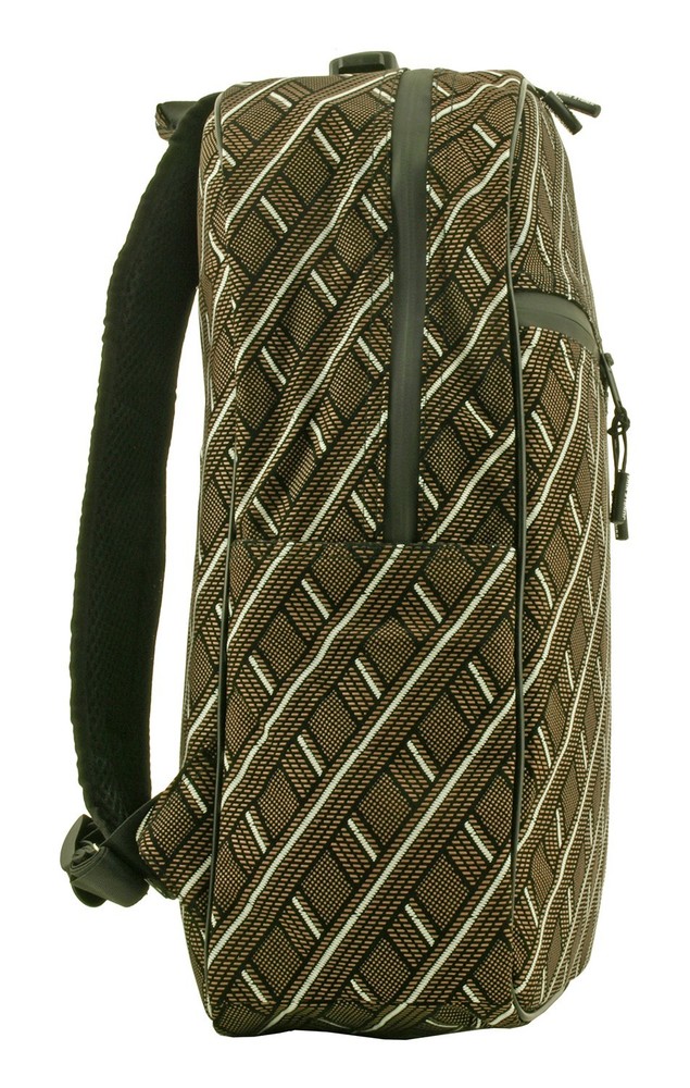 Jungle Hive Lifestyle Backpack - Brown Diamond Pattern